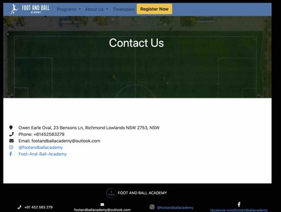 Foot and Ball Academy